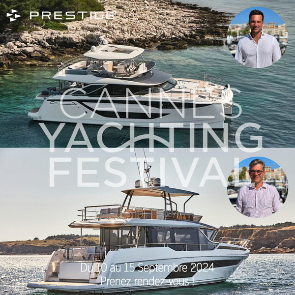 Salon nautique de Cannes | Prestige Yachts